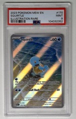 V1604: 2023: Squirtle: 170/165: 151: PSA: 9: MINT: 104032352